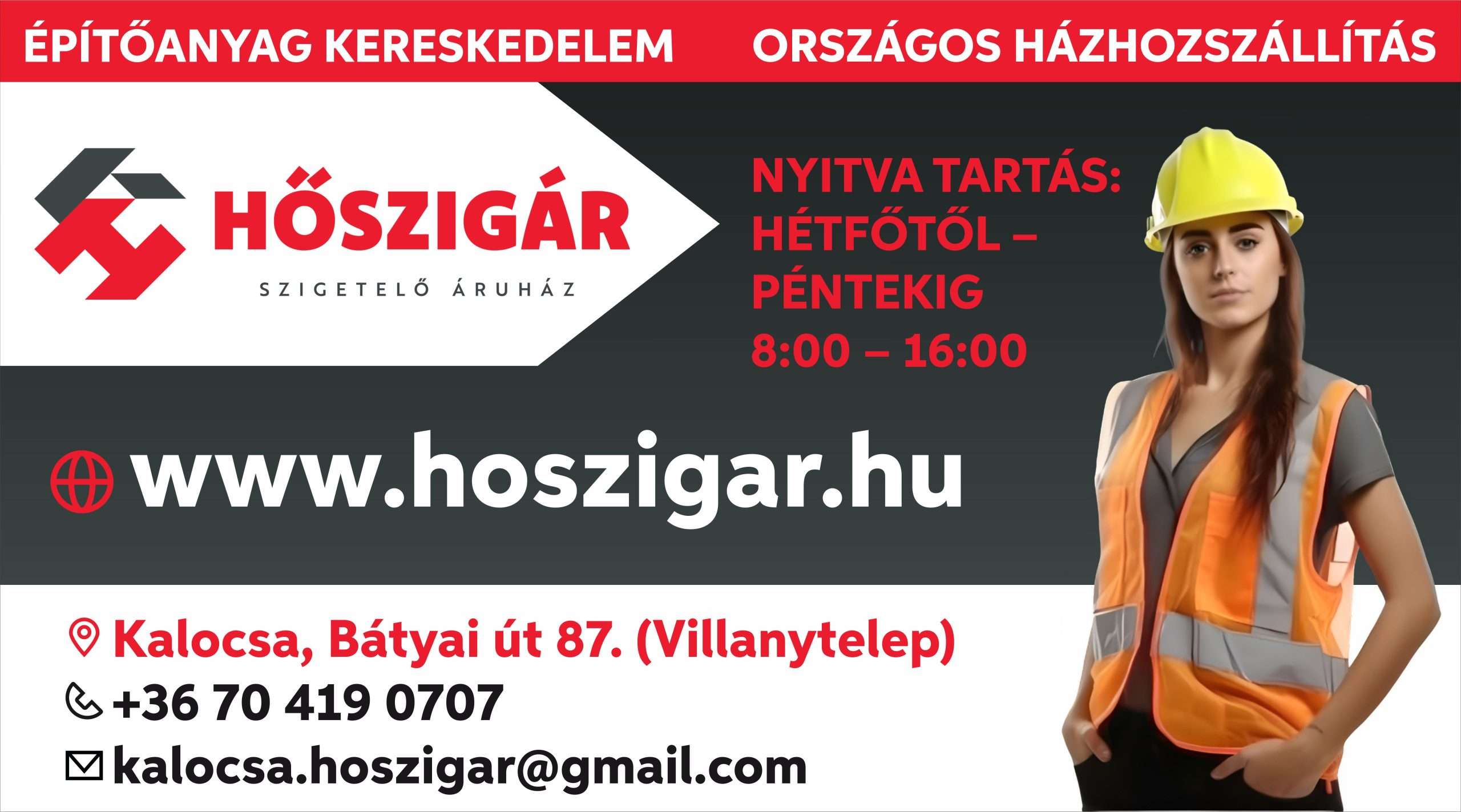 Hőszigár Szigetelő Áruház hőszigetelő rendszerek és építőanyagok