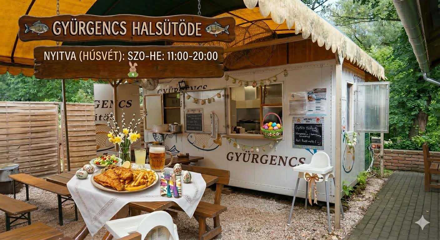 Gyürgencs Halsütöde Harta sült hal Duna-part